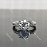 size 6.5 2ct Round(H&A cut)