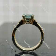 Doveggs solitaire carving engagement ring only semi-mount only(Exclusively to DovEggs Stones)