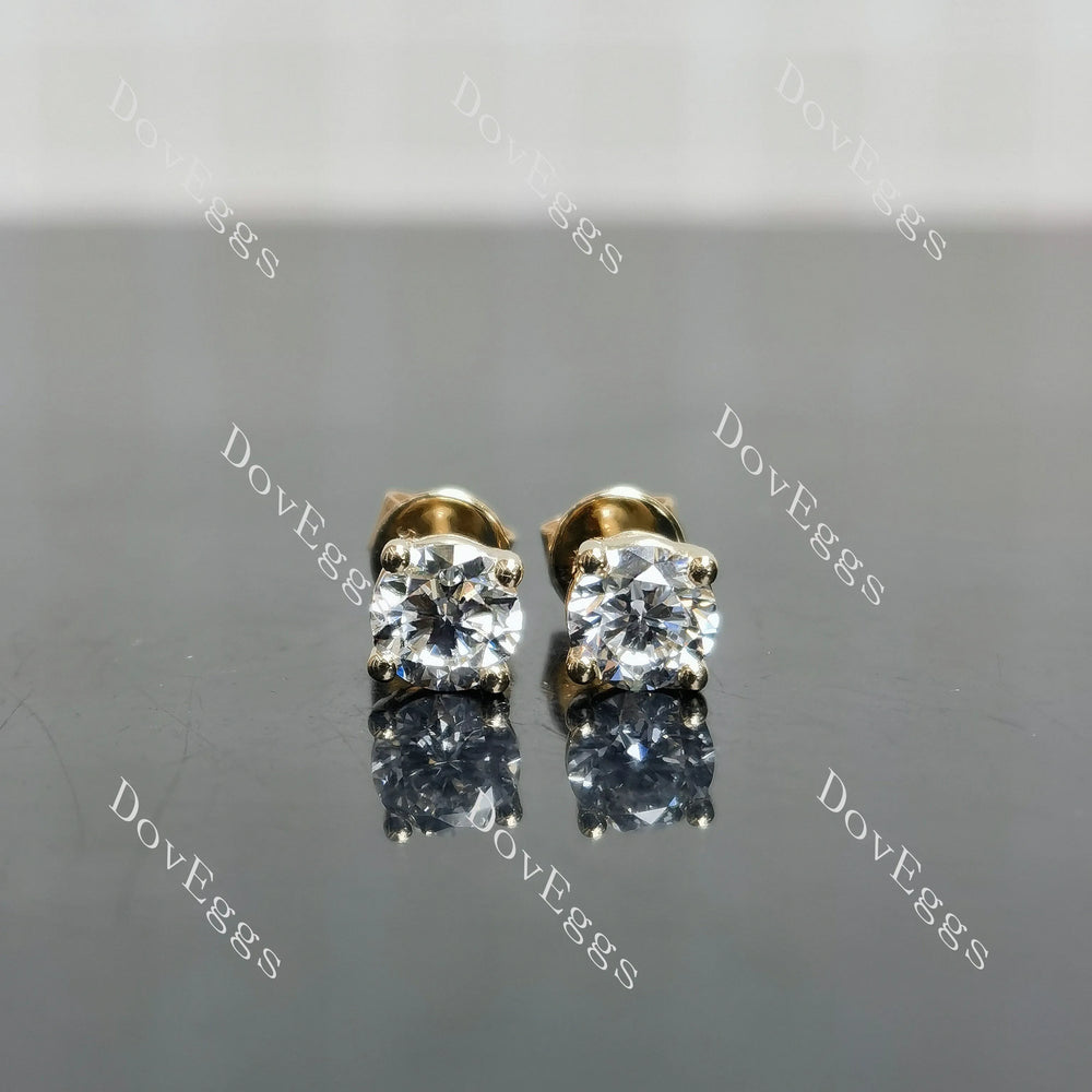 Solid 14k white gold