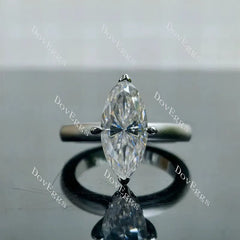 DovEggs hidden halo engagement ring only semi-mount only(Exclusively to DovEggs Stones)