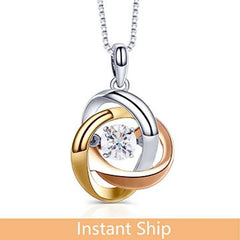 doveggs diamond platinum center 0.25 carat diamond pendant necklace