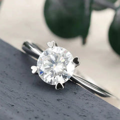 Doveggs solitaire engagement ring only semi-mount only(Exclusively to DovEggs Stones)