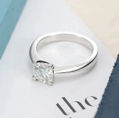 Doveggs solitaire engagement ring only semi-mount only(Exclusively to DovEggs Stones)