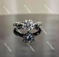 Doveggs vintage engagement ring semi-mount only(Exclusively to DovEggs Stones)