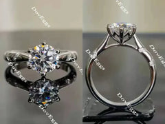 Doveggs vintage engagement ring semi-mount only(Exclusively to DovEggs Stones)