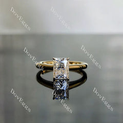 Doveggs solitaire engagement ring semi-mount only(Exclusively to DovEggs Stones)