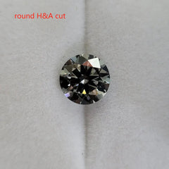 Doveggs 1ct-5ct Stardust Grey moissanite loose stone