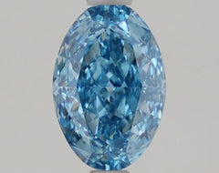 DovEggs 1.340ct Oval F.V.Blue VS1-LAB GROWN DIAMOND-LAE39A14