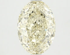 DovEggs 2.740ct Oval F.Yellow VS1-LAB GROWN DIAMOND-LKF04A17