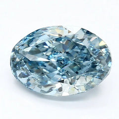 DovEggs 2.800ct Oval F.V.Blue VS1-LAB GROWN DIAMOND-LET119F1