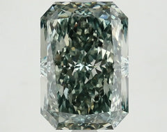 DovEggs 4.170ct Radiant F.V.Green VS1-LAB GROWN DIAMOND-LKJ07A4