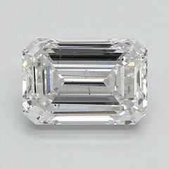 DovEggs 0.950ct Emerald F SI1-LAB GROWN DIAMOND-LKG07A46