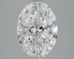 DovEggs 4.000ct Oval F SI1-LAB GROWN DIAMOND-LHD15A5