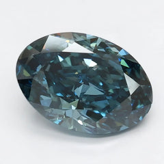 DovEggs 2.850ct Oval Blue VS1-LAB GROWN DIAMOND-LGS410496