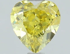 DovEggs 1.130ct Heart F.V.Yellow VS1-LAB GROWN DIAMOND-LSJ05D1