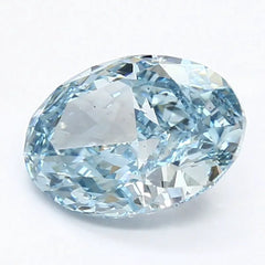 DovEggs 1.790ct Oval F.V.Blue VS1-LAB GROWN DIAMOND-LHG38K1