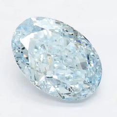 DovEggs 1.000ct Oval Blue SI2-LAB GROWN DIAMOND-LGS411179