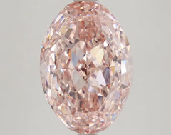 DovEggs 4.580ct Oval F.V.Pink VS1-LAB GROWN DIAMOND-LEF82A1