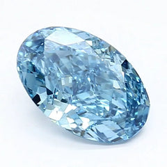 DovEggs 1.290ct Oval F.V.Blue VVS2-LAB GROWN DIAMOND-LET100D7