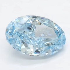 DovEggs 1.860ct Oval Blue SI2-LAB GROWN DIAMOND-LGS411185