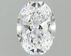 DovEggs 1.100ct Oval D VS1-LAB GROWN DIAMOND-LRK02A12