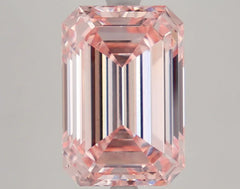 DovEggs 6.870ct Emerald F.I.Pink VS2-LAB GROWN DIAMOND-LKQ02A7