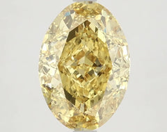 DovEggs 3.740ct Oval F.V.Yellow VS1-LAB GROWN DIAMOND-LKF06A21
