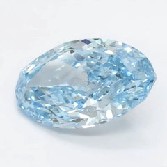 DovEggs 1.560ct Oval Blue SI2-LAB GROWN DIAMOND-LGS411189