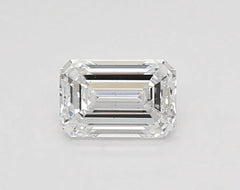 DovEggs 0.660ct Emerald D VS2-LAB GROWN DIAMOND-LET75H3