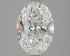 DovEggs 3.090ct Oval D SI1-LAB GROWN DIAMOND-LHD12A35