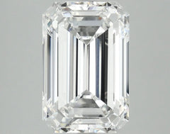 DovEggs 4.950ct Emerald E VS2-LAB GROWN DIAMOND-LAE140B7