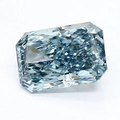 DovEggs 1.130ct Radiant F.V.Blue VS1-LAB GROWN DIAMOND-LET125R15