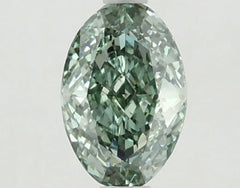 DovEggs 1.130ct Oval F.V.Green VS1-LAB GROWN DIAMOND-LKL05A14