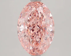 DovEggs 2.870ct Oval F.V.Pink VVS2-LAB GROWN DIAMOND-LFE71A33