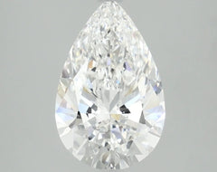DovEggs 3.050ct Pear E VVS2-LAB GROWN DIAMOND-LGS607579