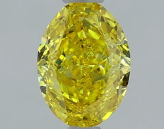 DovEggs 1.050ct Oval F.V.Yellow VVS2-LAB GROWN DIAMOND-LSJ04D3