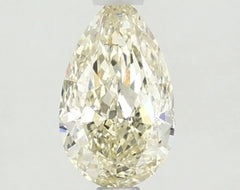 DovEggs 1.120ct Pear F.V.Yellow VVS2-LAB GROWN DIAMOND-LKJ13A138