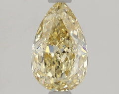 DovEggs 1.080ct Pear F.Yellow VVS2-LAB GROWN DIAMOND-LKF04A27