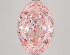 DovEggs 4.140ct Oval F.V.Pink VS2-LAB GROWN DIAMOND-LAF01A3