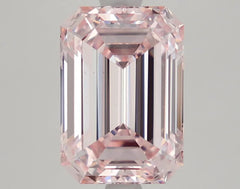 DovEggs 3.540ct Emerald F.I.Pink VS1-LAB GROWN DIAMOND-LHDD01A13