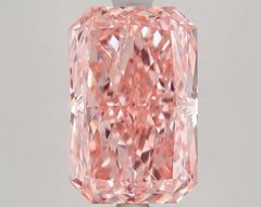 DovEggs 4.270ct Radiant F.V.Pink VVS2-LAB GROWN DIAMOND-LFE82A1