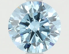 DovEggs 1.000ct Round F.V.Blue SI1-LAB GROWN DIAMOND-LRJ25A10