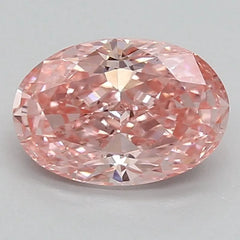DovEggs 0.970ct Oval F.V.Pink VS2-LAB GROWN DIAMOND-LLA191A133