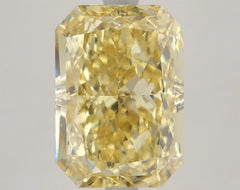 DovEggs 5.170ct Radiant F.I.Yellow VS1-LAB GROWN DIAMOND-LKJ04A7