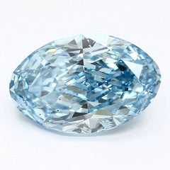 DovEggs 5.380ct Oval F.V.Blue VS2-LAB GROWN DIAMOND-LHG30BW1