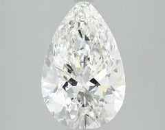 DovEggs 3.060ct Pear E VVS2-LAB GROWN DIAMOND-LGS607571