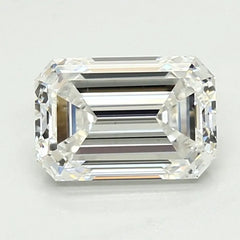 DovEggs 1.510ct Emerald E VS2-LAB GROWN DIAMOND-LEL12G13