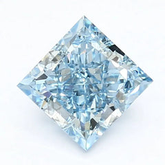 DovEggs 1.650ct Princess F.I.Blue VS1-LAB GROWN DIAMOND-LEL12D15