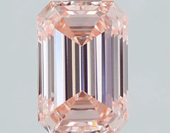 DovEggs 1.550ct Emerald F.I.Pink VVS2-LAB GROWN DIAMOND-LLA152A103