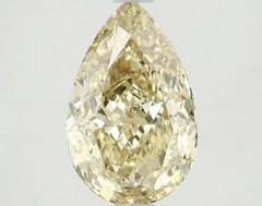 DovEggs 2.490ct Pear F.V.Yellow VS2-LAB GROWN DIAMOND-LKJ12A74
